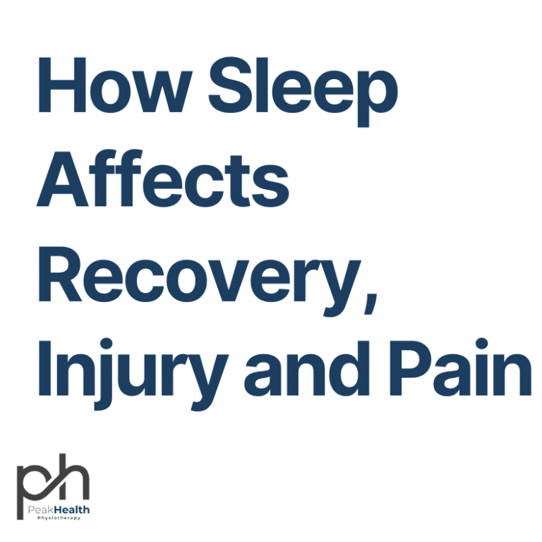 How sleep affects Recovery and Injury risk